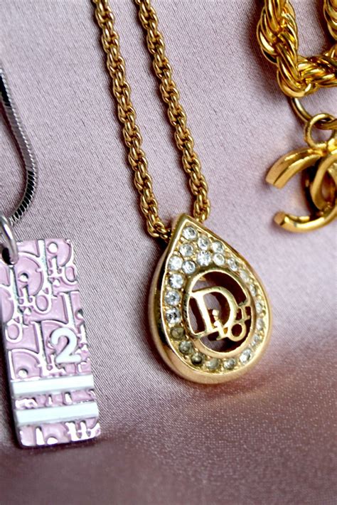 how to authenticate dior jewelry|authentic christian Dior necklace.